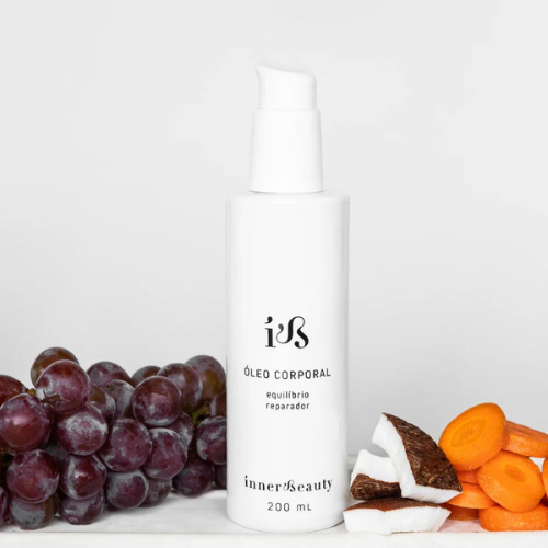 ÓLEO CORPORAL E SEUS ATIVOS NATURAIS. - Inner Beauty Cosméticos