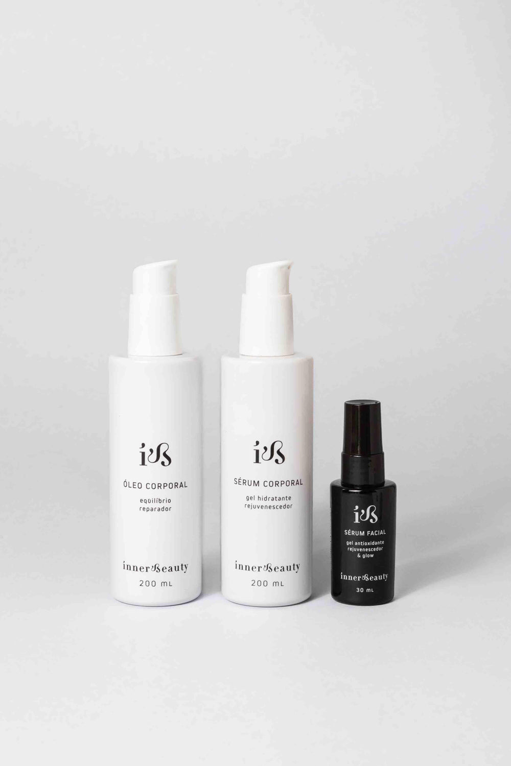 Kit Trio Minimalista - Inner Beauty Cosméticos