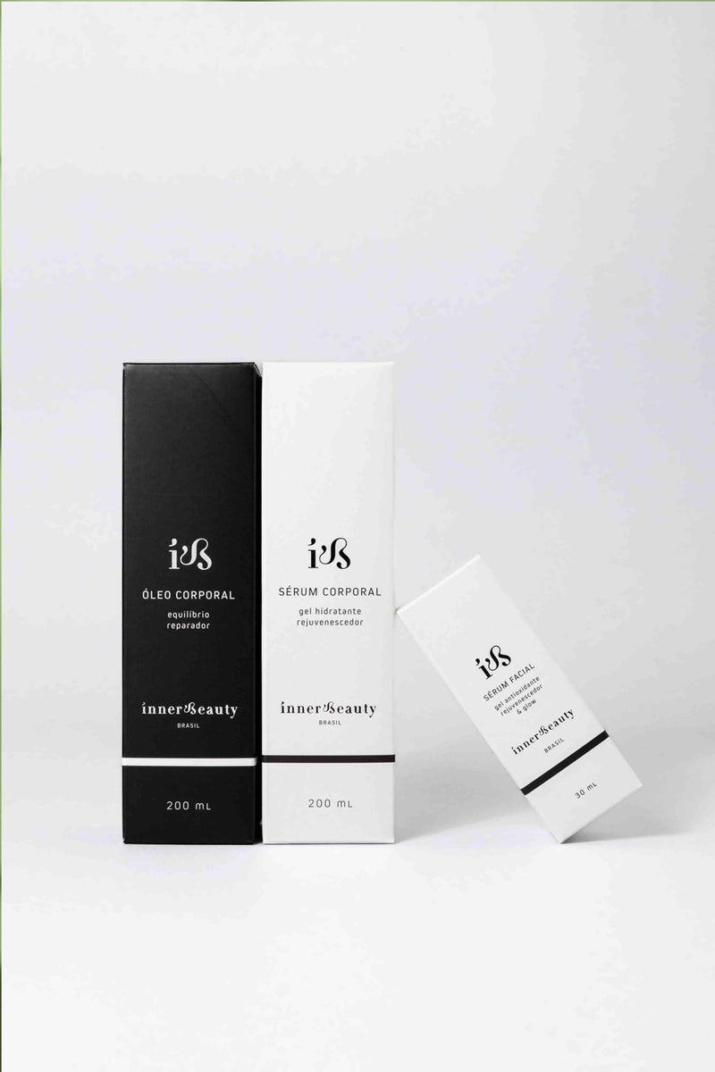Kit Trio Minimalista - Inner Beauty Cosméticos